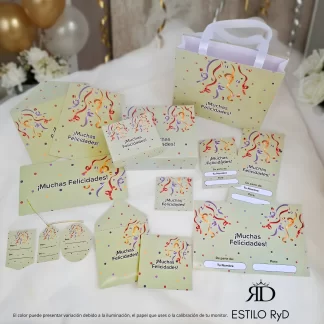 Kit de Regalo Imprimible Oliva Claro