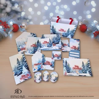 Kit de Regalo Navidad en el Bosque
